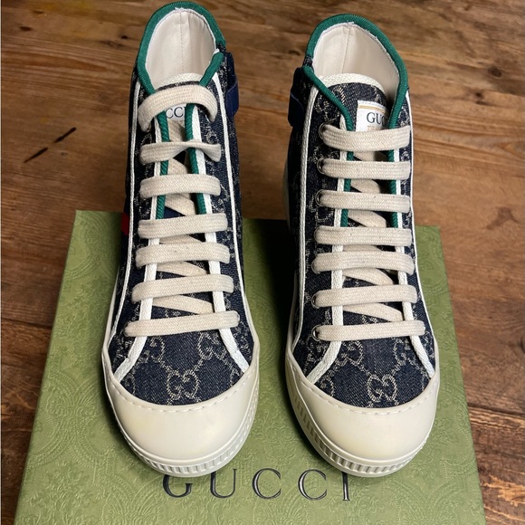 Gucci children’s 1977 high top sneakers. Brand new in box - Picture 1 of 8